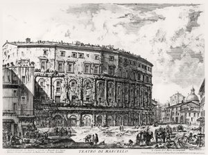 Vista del Teatro de Marcelo, de la serie 